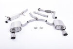 Milltek cat-back exhaust system for AUDI A4 B9