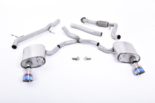 Milltek cat-back exhaust system for AUDI A4 B9
