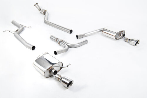 Milltek cat-back exhaust system for AUDI A4 B8