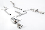 Milltek cat-back exhaust system for AUDI A4 B8