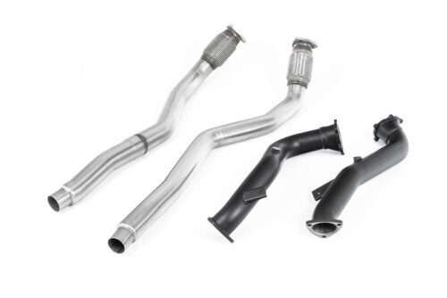 Milltek Large-bore Downpipes and Cat Bypass Pipes for AUDI RS6 C7 / AUDI RS7 C7