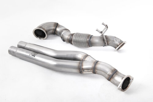 Milltek large-bore de-cat downpipe for AUDI RS3 8V / AUDI RS3 8Y / AUDI TT