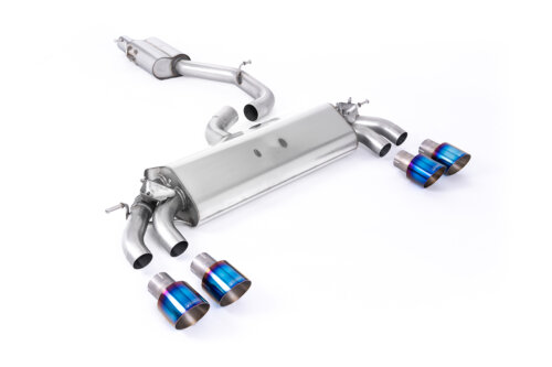 Milltek cat-back exhaust system for AUDI S3 8V.2