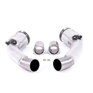 Milltek Large-bore Downpipes and Cat Bypass Pipes for AUDI RS6 C8 / AUDI RS7 C8