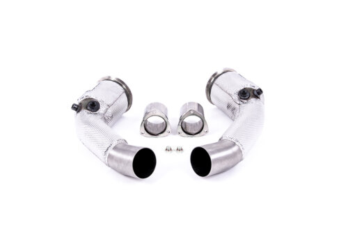 Milltek Large Bore Downpipes and Hi-Flow Sports Cats for AUDI RS6 C8 / AUDI RS7 C8
