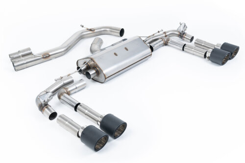 Milltek cat-back exhaust system for AUDI S3 8Y