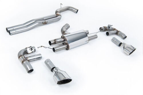 Milltek cat-back exhaust system for AUDI RS3 8V