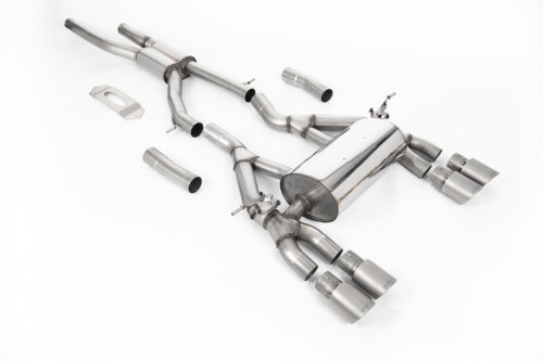 Milltek cat-back exhaust system for BMW 3 F80 / BMW 4 F82 / BMW 4 F83