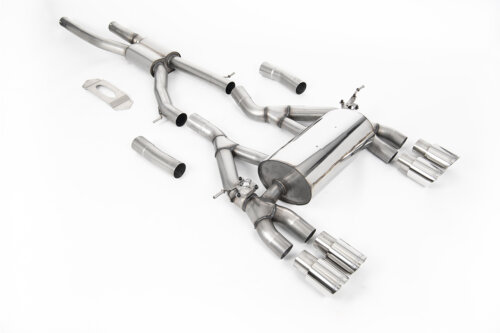 Milltek cat-back exhaust system for BMW 3 F80 / BMW 4 F82 / BMW 4 F83