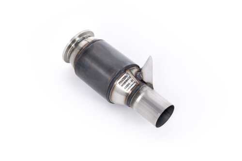 Milltek large-bore downpipe and high-flow sports catalyst for BMW i8