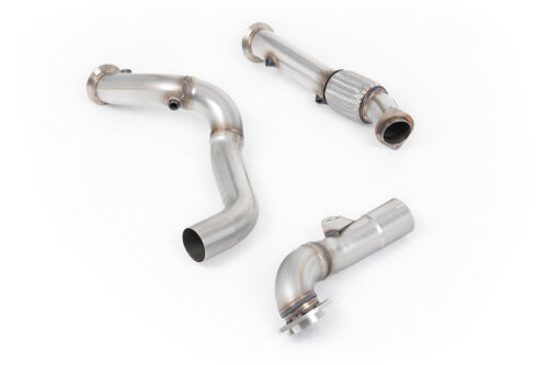 Milltek large-bore de-cat downpipe for BMW 2 G87 / BMW 3 G80 / BMW 3 G81