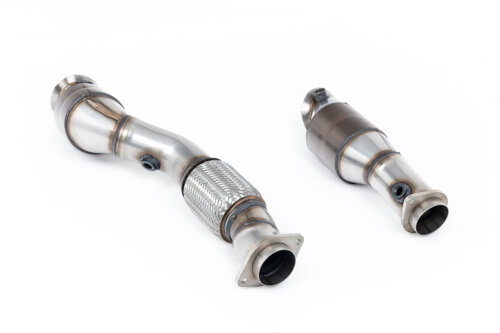 Milltek large-bore downpipe and high-flow sports catalyst for BMW 2 G87 / BMW 3 G80 / BMW 3 G81