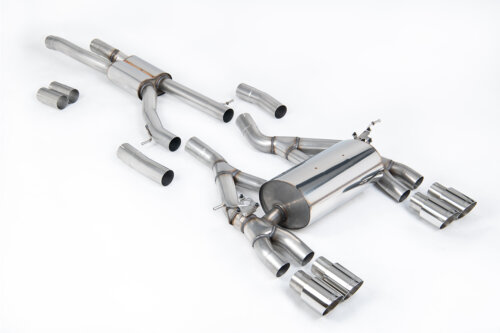 Milltek cat-back exhaust system for BMW 3 F80 / BMW 4 F82 / BMW 4 F83