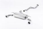 Milltek cat-back exhaust system for FORD FOCUS MK2