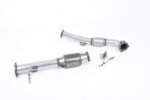 Milltek large-bore downpipe and high-flow sports catalyst for FORD FOCUS MK2