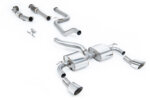 Milltek Turbo-back including Hi-Flow Sports Cat for FORD FOCUS MK2