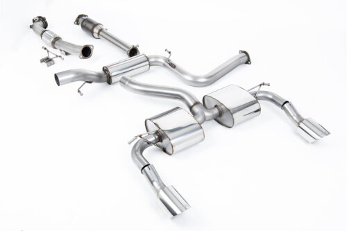 Milltek Turbo-back including Hi-Flow Sports Cat for FORD FOCUS MK2