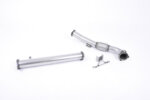 Milltek large-bore de-cat downpipe for FORD FOCUS MK2