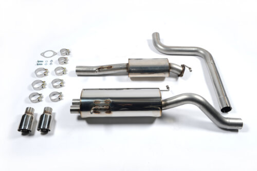 Milltek cat-back exhaust system for FORD FIESTA MK7