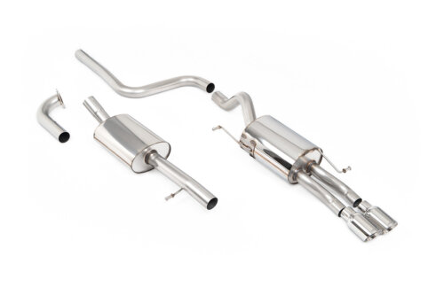 Milltek cat-back exhaust system for FORD FIESTA MK7
