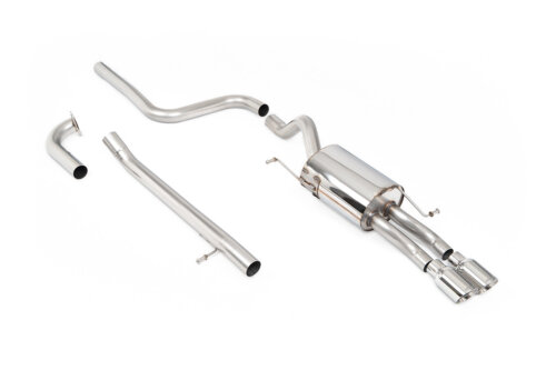 Milltek cat-back exhaust system for FORD FIESTA MK7