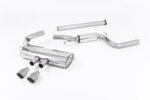 Milltek cat-back exhaust system for FORD FOCUS MK3