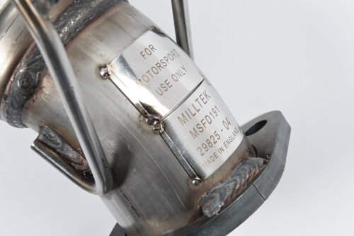 Milltek large-bore downpipe and high-flow sports catalyst for FORD FOCUS MK3
