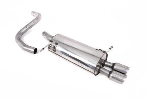 Milltek front pipe-back exhaust system for FORD FIESTA MK7
