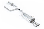 Milltek cat-back exhaust system for FORD FIESTA MK7
