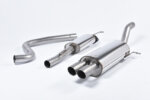 Milltek cat-back exhaust system for FORD FIESTA MK7