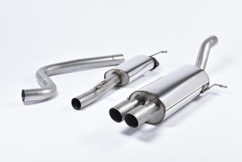 Milltek cat-back exhaust system for FORD FIESTA MK7