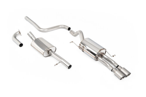 Milltek cat-back exhaust system for FORD FIESTA MK7