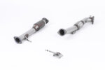 Milltek large-bore downpipe and high-flow sports catalyst for FORD FOCUS MK2