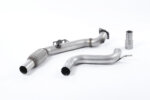 Milltek large-bore de-cat downpipe for FORD MUSTANG S550 / FORD MUSTANG S650