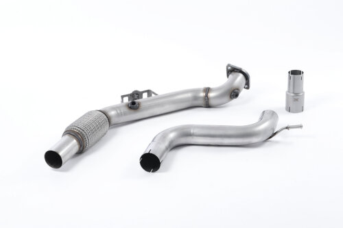 Milltek large-bore de-cat downpipe for FORD MUSTANG S550 / FORD MUSTANG S650
