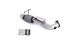 Milltek large-bore de-cat downpipe for FORD FOCUS MK3