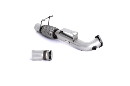 Milltek large-bore de-cat downpipe for FORD FOCUS MK3