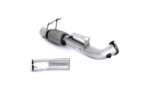 Milltek large-bore de-cat downpipe for FORD FOCUS MK3