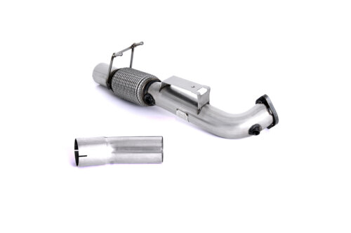 Milltek large-bore de-cat downpipe for FORD FOCUS MK3