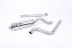 Milltek cat-back exhaust system for FORD FIESTA MK7