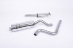 Milltek cat-back exhaust system for FORD FIESTA MK7