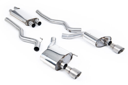 Milltek cat-back exhaust system for FORD MUSTANG S550 / FORD MUSTANG S650