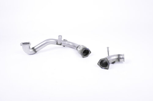 Milltek large-bore de-cat downpipe for FORD FIESTA MK7 / FORD FIESTA MK8