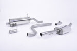 Milltek cat-back exhaust system for FORD FIESTA MK8