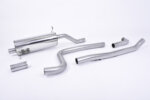 Milltek cat-back exhaust system for FORD FIESTA MK8