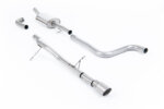 Milltek cat-back exhaust system for FORD FIESTA MK8
