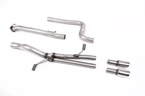 Milltek cat-back exhaust system for FORD FIESTA MK7