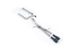 Milltek cat-back exhaust system for FORD FIESTA MK7