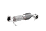 Milltek large-bore downpipe and high-flow sports catalyst for FORD FOCUS MK4