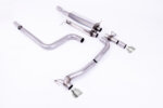 Milltek cat-back exhaust system for FORD FIESTA MK8